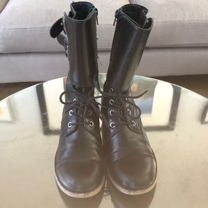 Matisse Leather Combat Boot